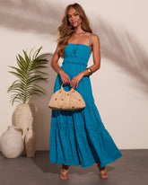Dewdrop Tiered Maxi Dress