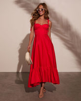 Rosmie Corset Maxi Dress
