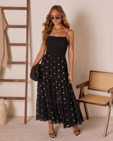 Moonflower Tiered Floral Maxi Dress