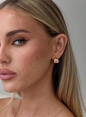 Beck And Call Earrings Gold