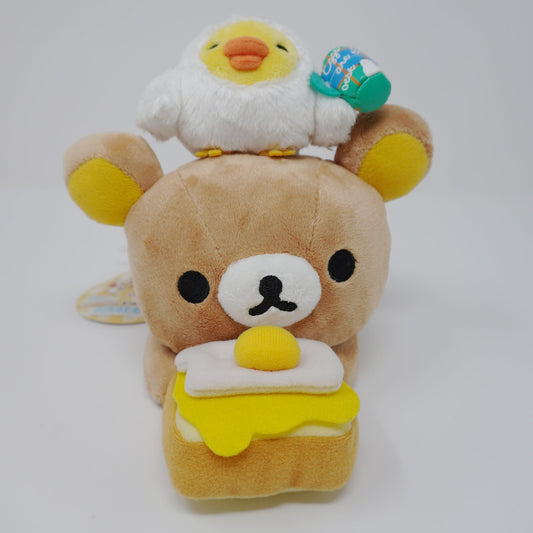 2012 Rilakkuma & Kiiroitori Plush - Store Limited Tamago Theme - San-X