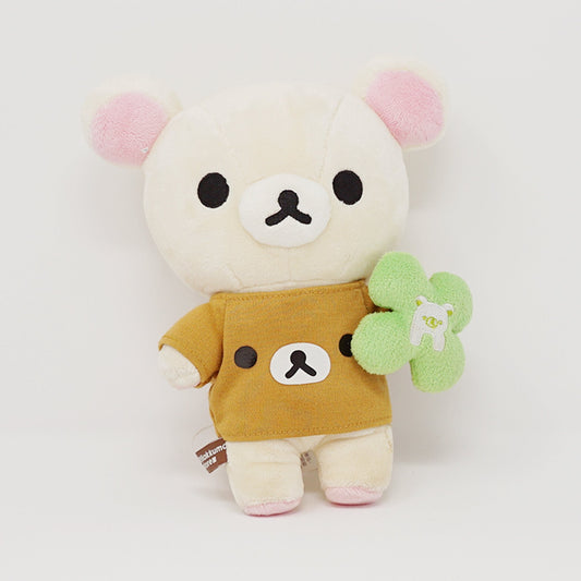 2012 Korilakkuma with Rilakkuma Tee & Clover Store Limited Plush  - Rilakkuma Face Theme
