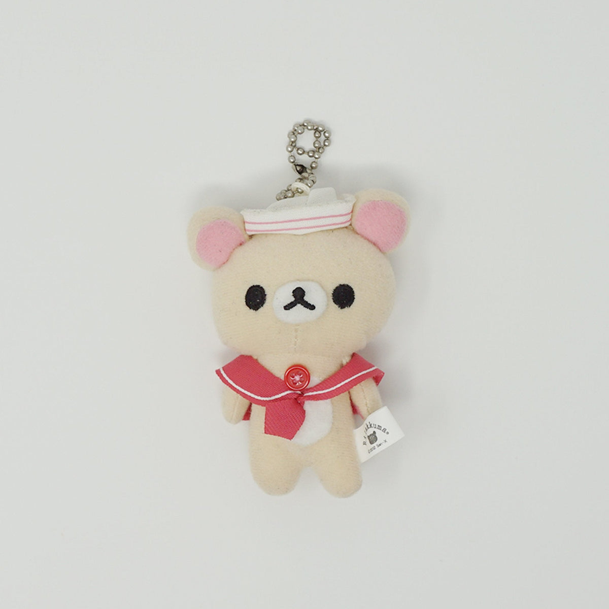 2012 Korilakkuma Sailor Marine Outfit Plush Keychain - Marine Rilakkuma Dara Dara